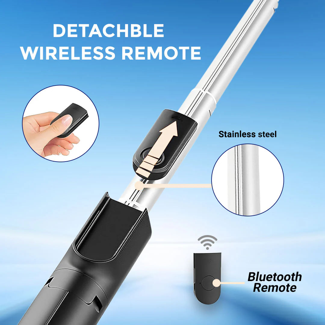 Bluetooth Selfie Stick with Tripod.