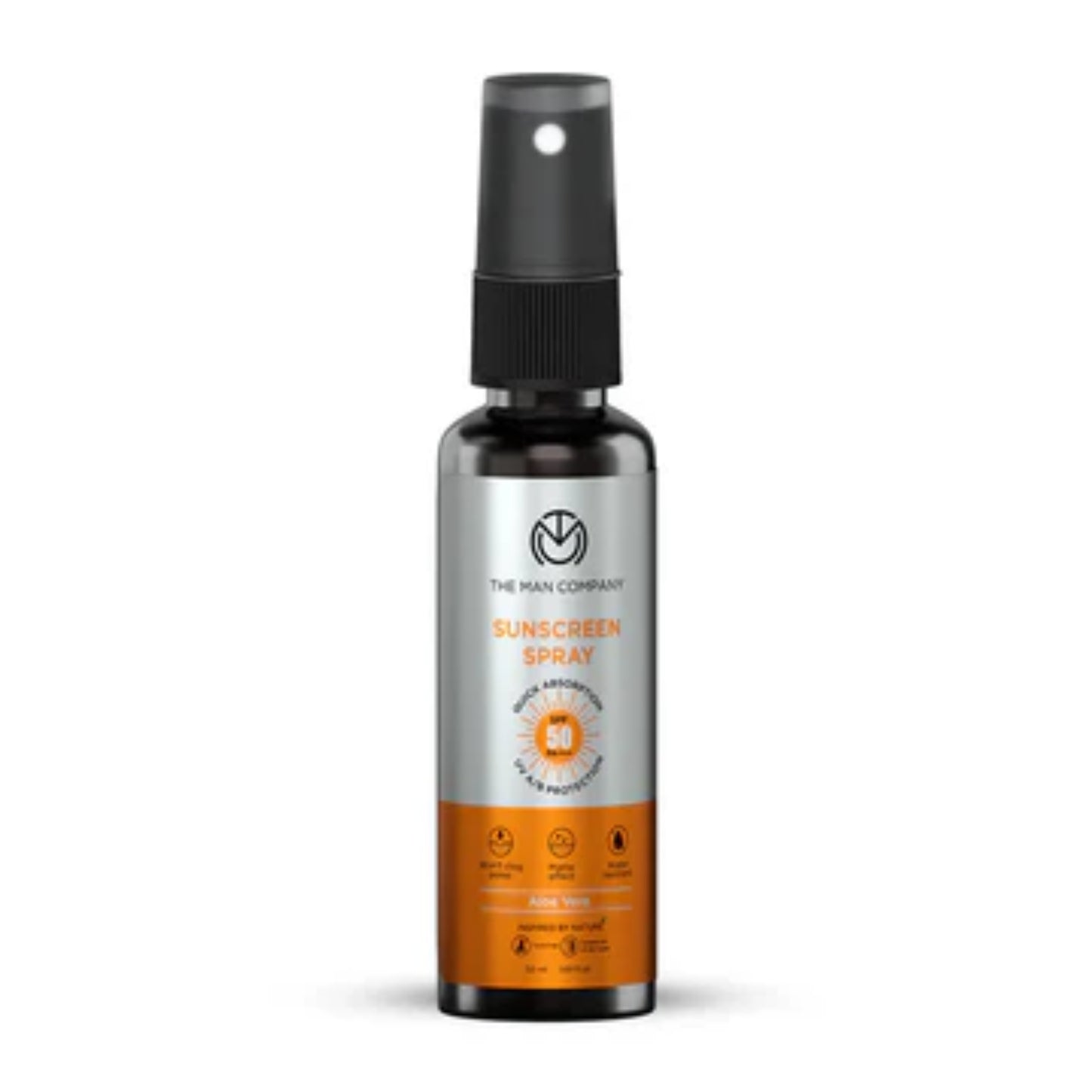 The Man Company Sunscreen Spray SPF 50 PA+++ | Easy To Apply | UVA & UVB Protection | Water Resistant | Non-Sticky & Oil-Free
