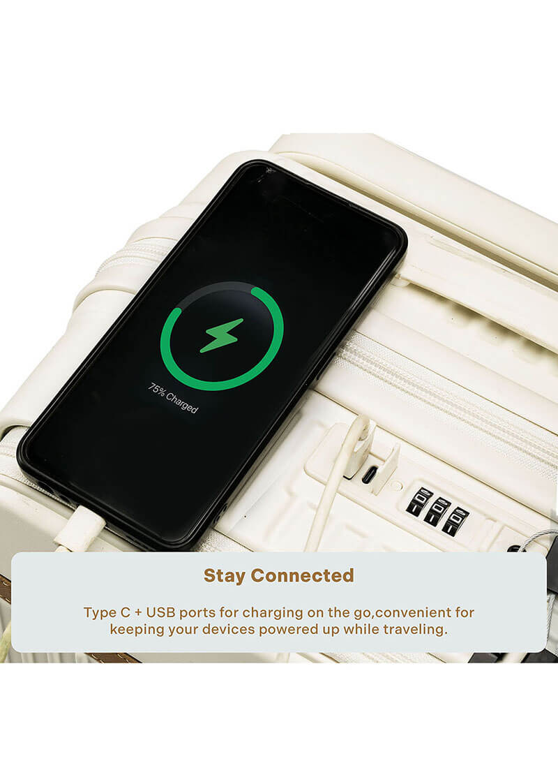 Rover Pro Combo | Moon-White | Set of 3 Luggage