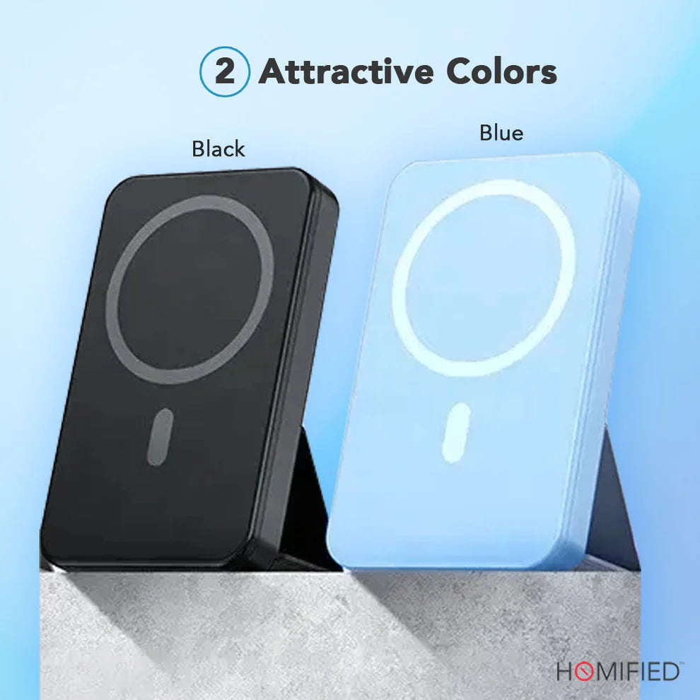 Homified Power Bank 10000 mAh with in-built cables (compatible with iOS and android)