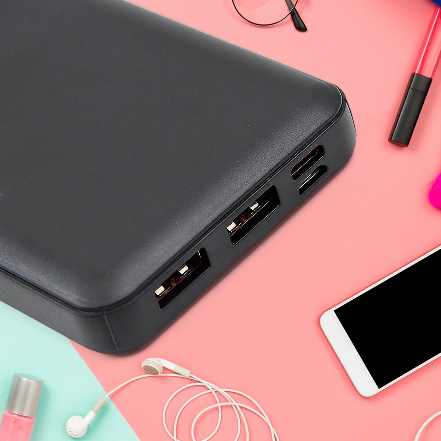 StarkPro | Marble Print | Cabin Hard Luggage with 22W 10,000mAh Power Bank.