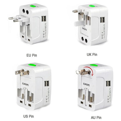 Universal Travelling AC Adaptor Plug