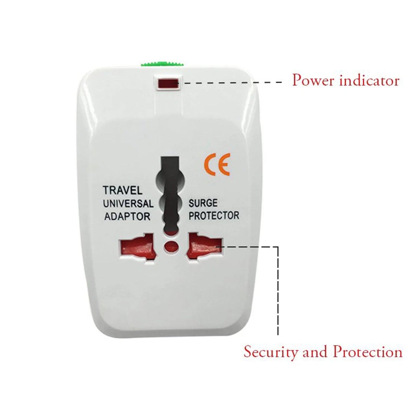 Universal Travelling AC Adaptor Plug