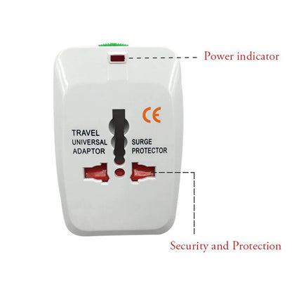 Universal Travelling AC Adaptor Plug