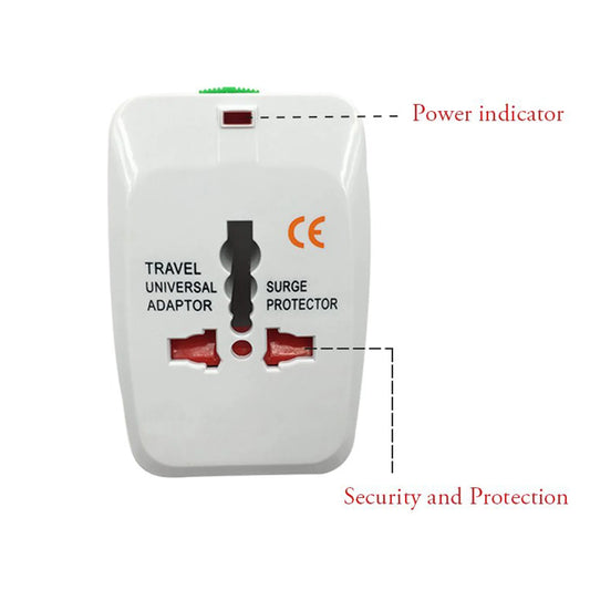 Universal Travelling AC Adaptor Plug