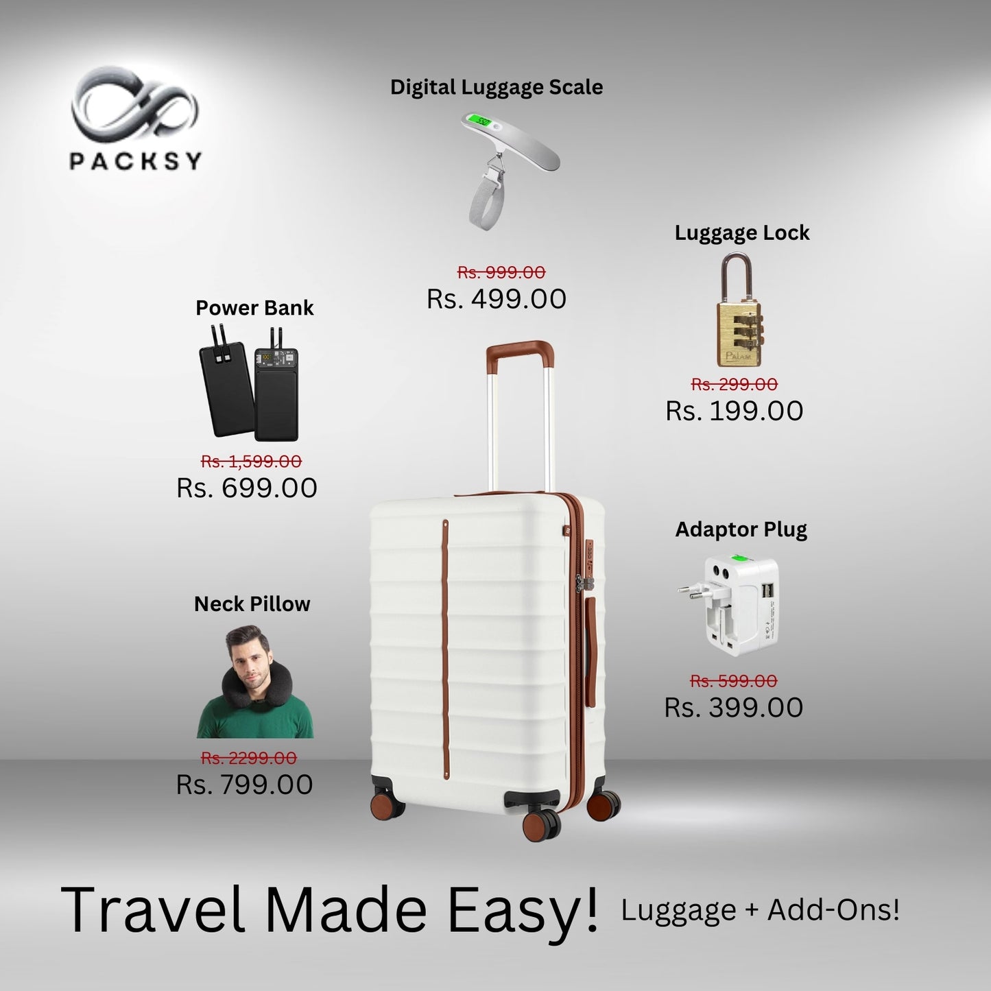 Odyssey | Sand | Cabin Hard Luggage
