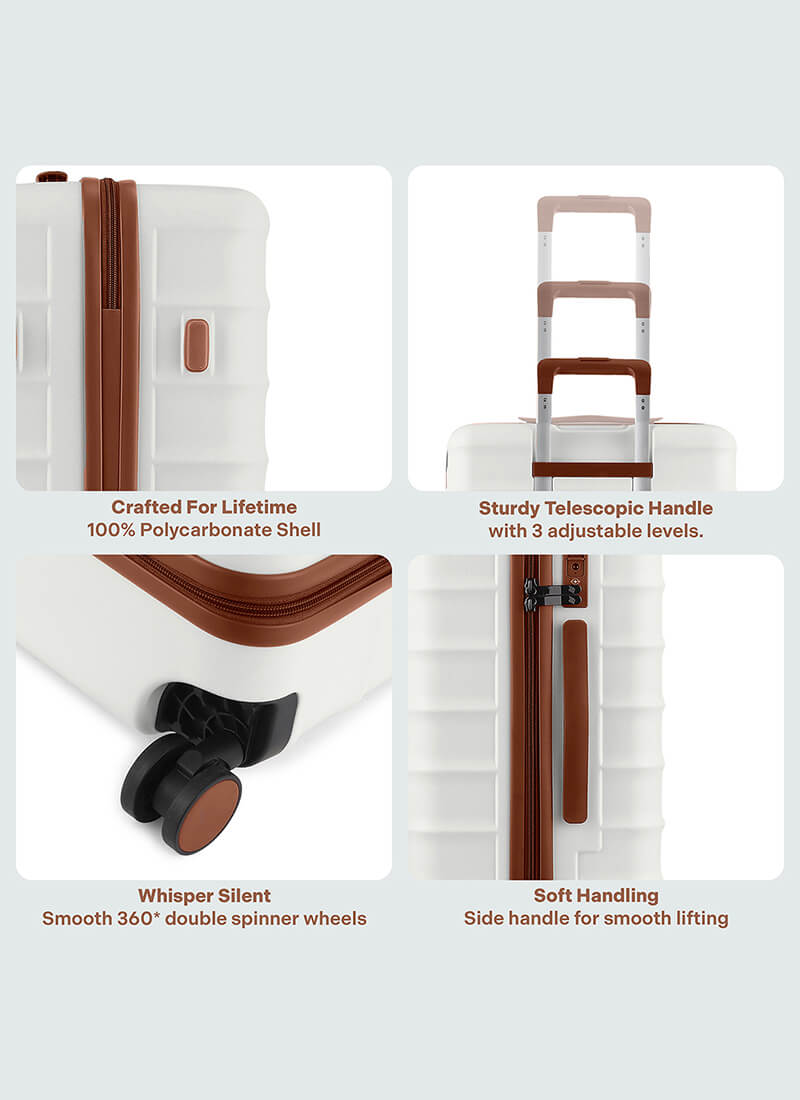 Odyssey | Sand | Cabin Hard Luggage