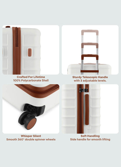 Odyssey | Sand | Cabin Hard Luggage