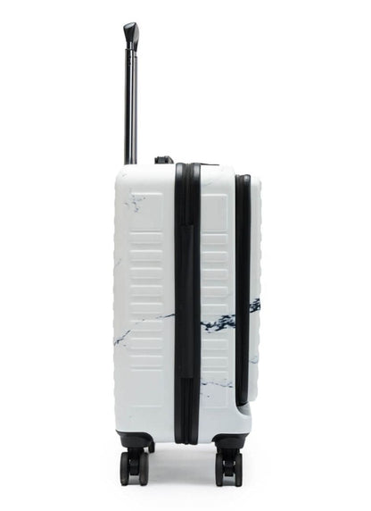 StarkPro | Marble Print | Cabin Hard Luggage