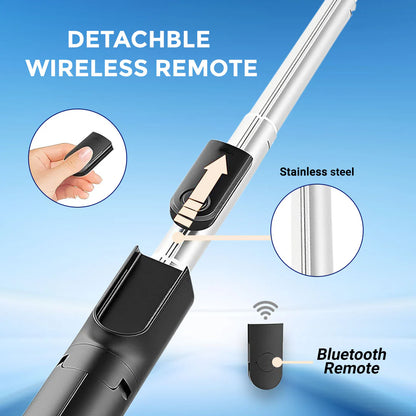 Bluetooth Selfie Stick with Tripod.