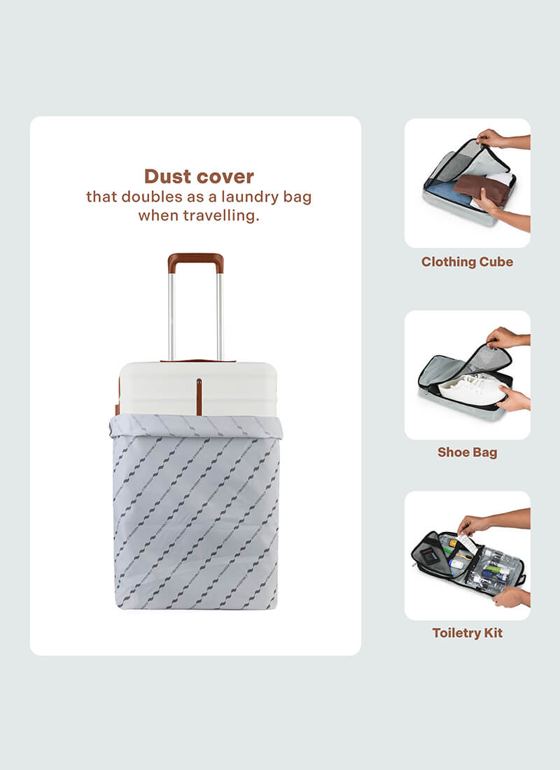 Odyssey | Sand | Cabin Hard Luggage