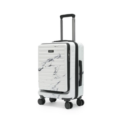 StarkPro | Marble Print | Cabin Hard Luggage