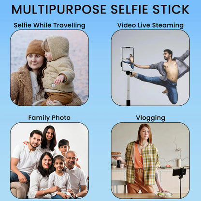 Bluetooth Selfie Stick with Tripod.