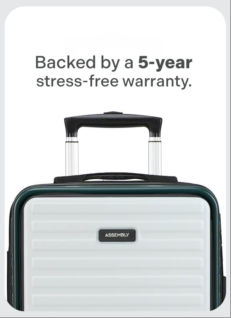 StarkPro | Green/White | Cabin Hard Luggage