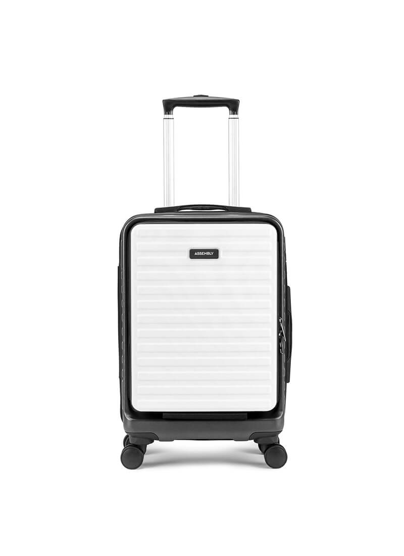 StarkPro | Grey/White | Cabin Hard Luggage