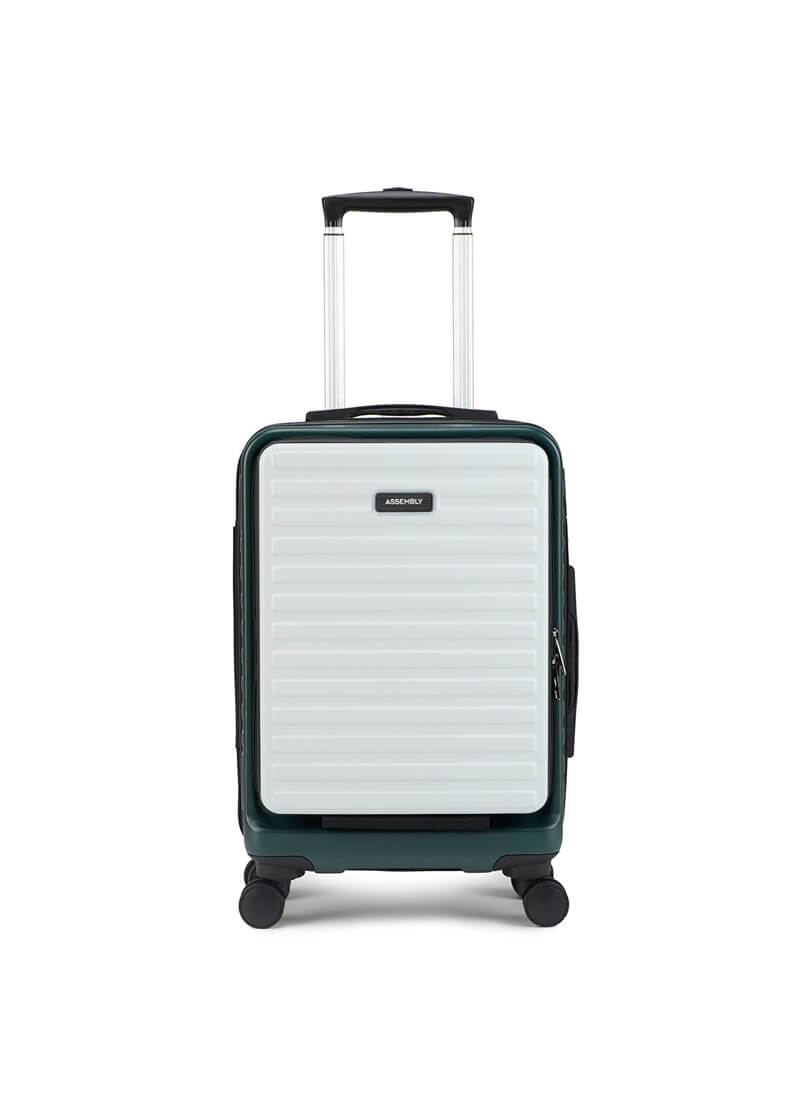 StarkPro | Green/White | Cabin Hard Luggage