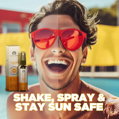 The Man Company Sunscreen Spray SPF 50 PA+++ | Easy To Apply | UVA & UVB Protection | Water Resistant | Non-Sticky & Oil-Free