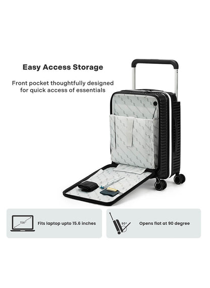 Rover Pro Combo | Black | Cabin+Large Hard Luggage