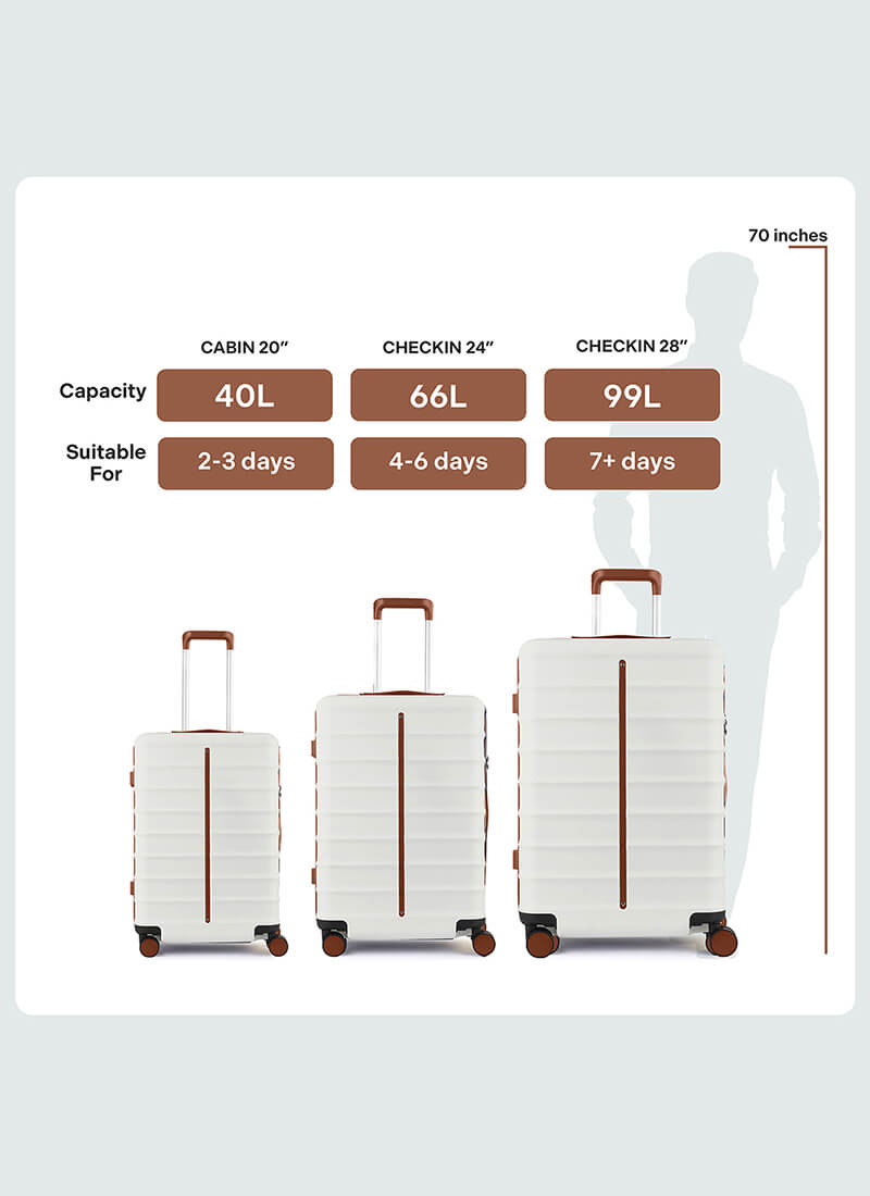 Odyssey | Sand | Cabin Hard Luggage