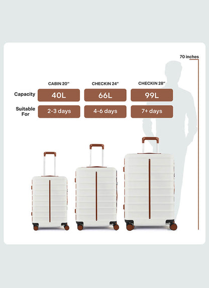 Odyssey | Sand | Cabin Hard Luggage