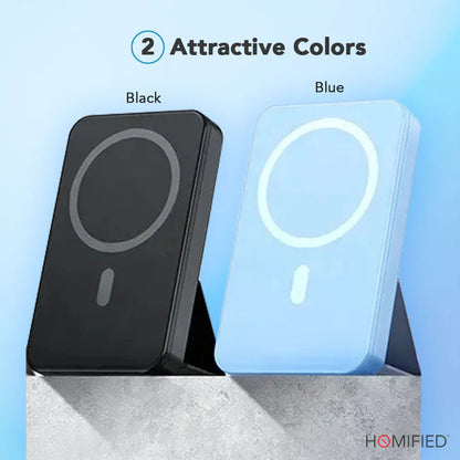 Homified Power Bank 10000 mAh with in-built cables (compatible with iOS and android)